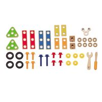 【德國HAPE愛傑卡】組裝建構系列工匠組(42PCs)