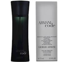 GIORGIO ARMANI黑色密碼男淡香水75ml-Tester