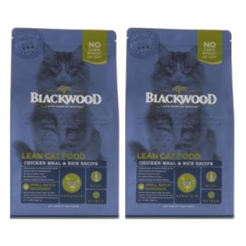 Blackwood柏萊富特調成貓低卡保健配方(雞肉+米)-4磅*2包(貓飼料)