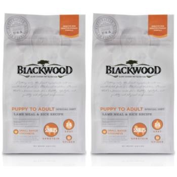 Blackwood柏萊富功能性全齡護膚亮毛配方(羊肉+米)-5磅*2包(狗飼料)