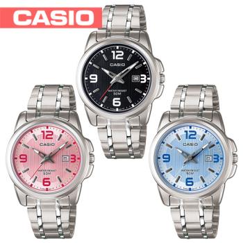 【CASIO 卡西歐】送禮首選-簡約優雅指針型氣質女錶(LTP-1314D)-黑粉藍共三色可選網