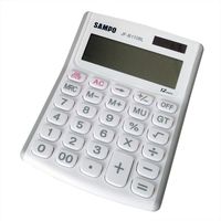 SAMPO聲寶 太陽能桌上型12位元計算機 JF-B1108L
