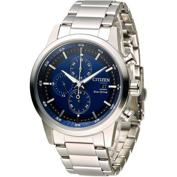 星辰 CITIZEN 急速豪傑光動能計時腕錶 CA0610-52L 藍