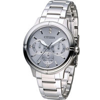 星辰 CITIZEN 光動能純靜之美時尚腕錶 FD2030-51H 白
