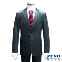 ZENO傑諾 型男時尚修身西裝外套‧土耳其藍46~52