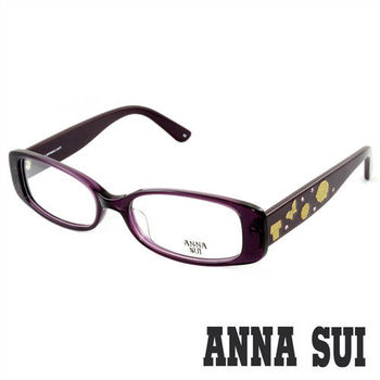 Anna Sui 安娜蘇 甜蜜蝴蝶花園造型眼鏡(紫色) AS505731