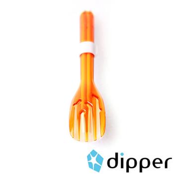 dipper 3合1SPS環保餐具組(甜戀橘叉)