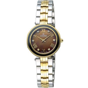 TITONI 梅花錶優雅伊人時尚腕錶 TQ42938SY-B-551 雙色款