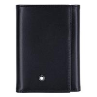 MONTBLANC 萬寶龍經典9卡牛皮三折短夾 114536