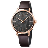 Calvin Klein CK Even 超然木質時尚腕錶 灰 42mm K7B216G3
