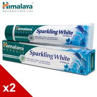 Himalaya喜馬拉雅 全方位亮白草本牙膏100g(2入)