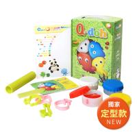 【Q-doh】 有機矽膠黏土-四色工具組
