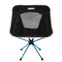 【OutdoorBase】AMOEBA變形蟲-360度輕量鋁合金旋轉椅-低調黑