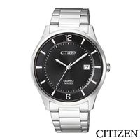 CITIZEN星辰 極致黑錶面商務男仕手錶 BD0041-89E