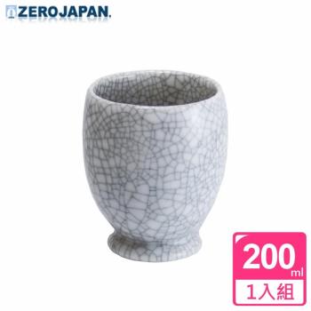 【ZERO JAPAN】冰裂之星杯200cc 白瓷