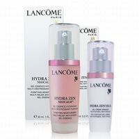 LANCOME蘭蔻 超水妍舒緩保濕精華30ml+眼霜15ml
