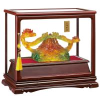 【開運陶源】雙魚賺翻天 吉祥如意(攏如意)~~招財水琉璃禮品