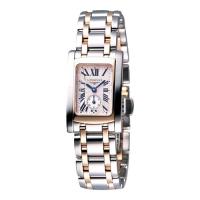 LONGINES DolceVita 獨立小秒針18K半金女錶 20x25mm L51555717