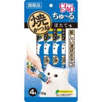 CIAO 日本 啾嚕鰹魚燒肉泥-干貝(12公克4條)5包