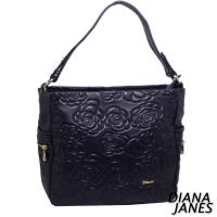 Diana Janes玫瑰壓紋經典兩用包