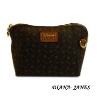 Diana Janes經典LOGO斜揹迷你元寶包