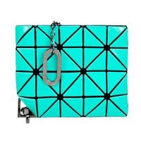 ISSEY MIYAKE 三宅一生BAOBAO FLIPPER 幾格方格4X5零錢鎖包(翠綠)