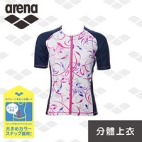 限量 春夏款 日本製 arena 女士 休閒運動款 L7259WV 二件式單上衣 Y背設計 大鈕扣系列 運動顯瘦