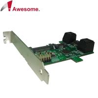 Awesome PCI/PCIe槽SATA 1轉5 Port Multiplier擴充卡-AWD-ST-172A