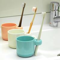 日本LEC(可立牙刷)抗菌防汙漱口杯2入裝