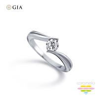 彩糖鑽工坊 GIA 30分 G/I1 1EX 六爪鑽戒