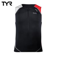 美國TYR Vanguard Tank Red男性成人三鐵上衣-紅