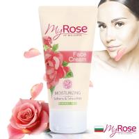 即期品保加利亞My rose玫瑰保濕亮澤面霜50mll-效期2019/12