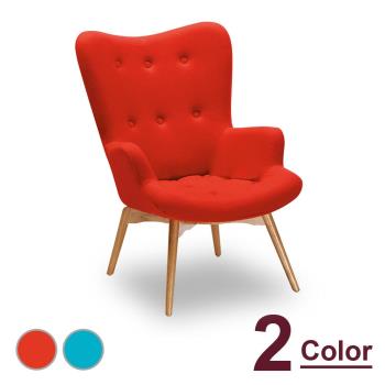 【時尚屋】[NM7]霍爾XA500原木椅(單只)NM7-258-3兩色可選/免組裝/免運費/休閒椅