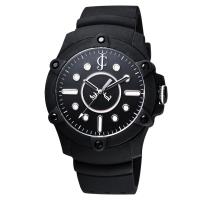 Juicy Couture Surfside 俏皮小姐時尚腕錶 黑 42mm J1900905
