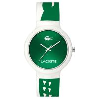 Lacoste Goa 繽紛大鱷魚趣味時尚腕錶 綠 40mm L2020092