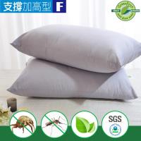 LooCa 法國防蹣防蚊技術竹炭枕-加高型2入(Greenfirst系列)
