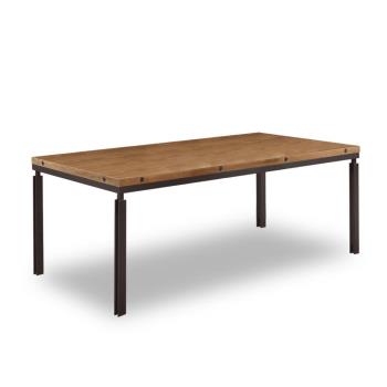 【時尚屋】[C7]賈桂琳6.6尺胡桃餐桌C7-939-1免組裝/免運費/餐桌