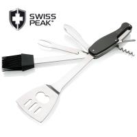 Swiss Peak barbecue 7合1戶外烤肉工具組