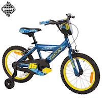美國HUFFY-2017新款16吋男童自行車【藍色】,兒童腳踏車,輔助輪自行車