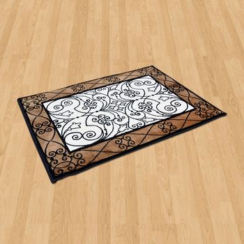 【Ambience】比利時Palmas 絲光地毯 -古典 (68x110cm)