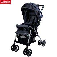 Capella BS-219透氣抗菌輕巧手推車-輕便出遊最方便(伯朗森林/丹寧牛仔)