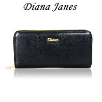DIANA JANES 牛皮單車線拉鍊夾
