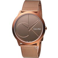 Calvin Klein minimal 大 ck 簡約時尚腕錶 K3M11TFK 40mm