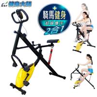 健身大師 – 新一代磁控健身騎馬健腹兩用機(健腹機/健身車)