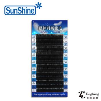 【SunShine】B款 0.07mm 蠶絲羽絨睫毛 長度7mm-15mm (5L-16)