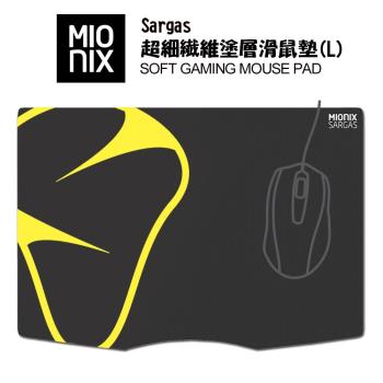 【MIONIX】SARGAS超細纖維布質塗層滑鼠墊(L)