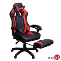 LOGIS-爭霸聯盟坐臥2用皮面電競椅 辦公椅 電腦椅 主管椅 賽車椅 皮椅【Y-313A】