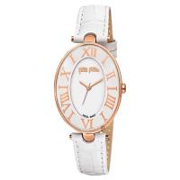 Folli Follie ROMANCE 羅馬橢圓女錶 白 28mm WF14R025SPS-WH