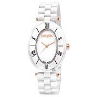 Folli Follie ROMANCE 羅馬橢圓陶瓷女錶 白 28mm WF14F025BPS-XX