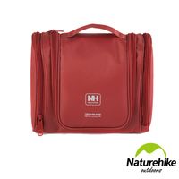 Naturehike 多夾層大容量旅行掀蓋式盥洗包 化妝包 珊瑚橘